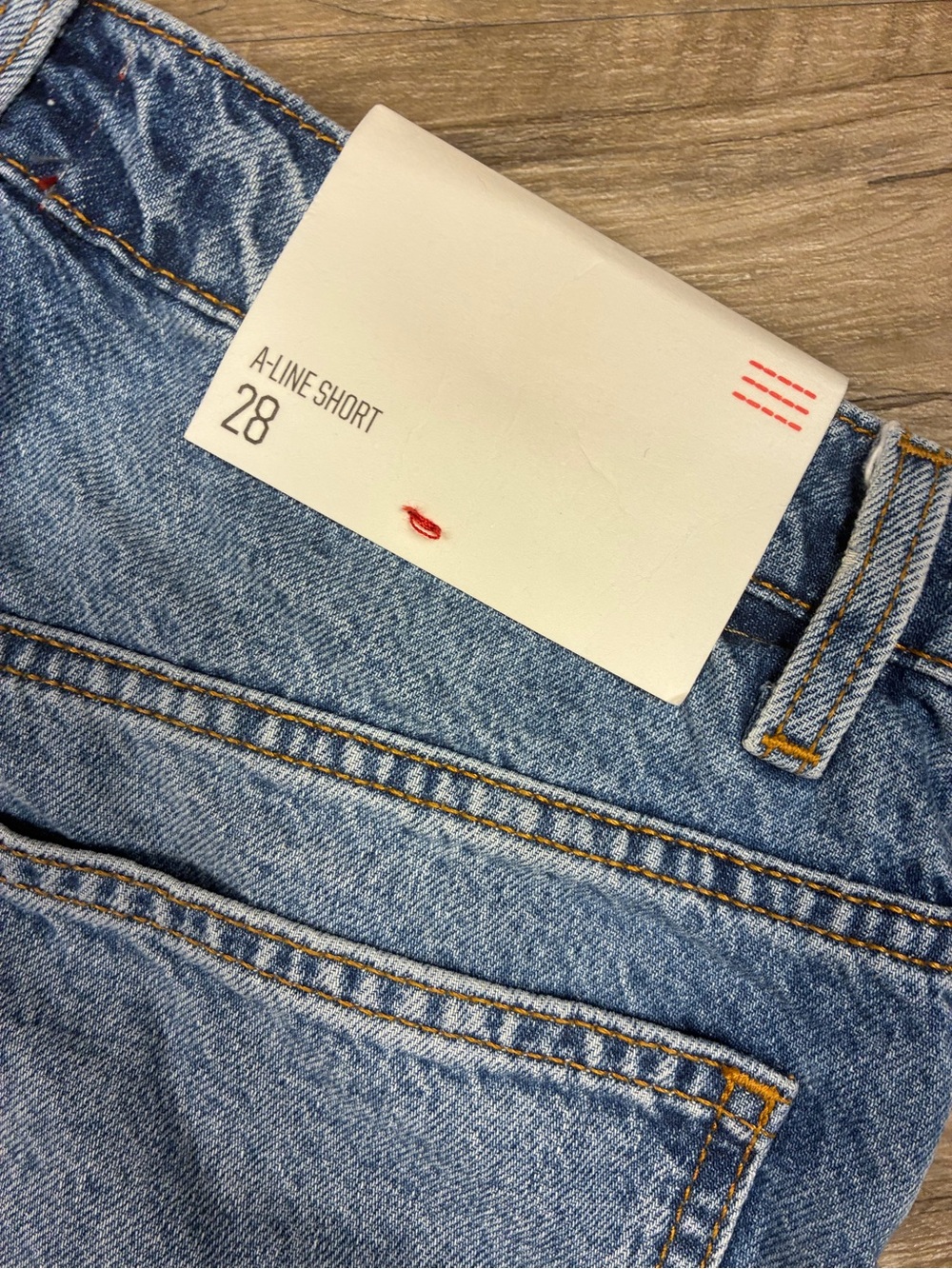 NWTs BDG High Waisted Demin A Line Shorts - Picture 10 of 11